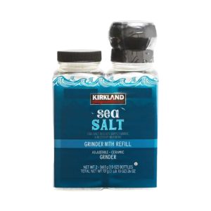 Kirkland Signature Sea Salz, Mahler mit Nachfüll
