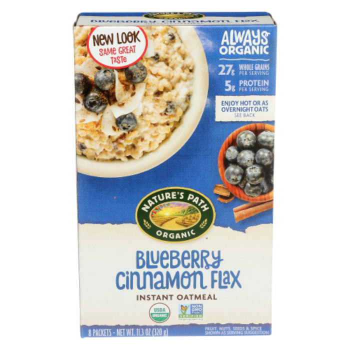 NATURES PATH OATMEAL OPTIMUM Bio 8CT 11.2 OZ – Packung mit 6 Stück