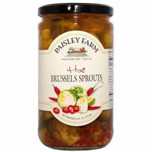 Paisley Farm – Brussels Sprouts heiß, 24 Unzen Packung mit 6