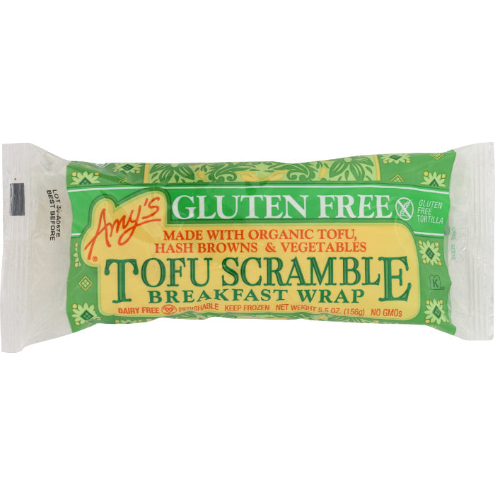 Amy's Wrap GF Frühstück Tofu Scramble, 5,5 Oz – Packung mit 12