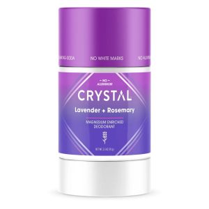 Crystal Magnesium angereichertes Deodorant Lavendel + Rosmarin, 2,5 Unzen