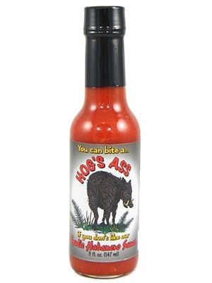 Hog's Ass Knoblauch Habanero Sauce, 5oz