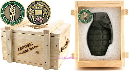 Caboom MK-2 Armee Nationalgarde Granate ( Chilisauce )