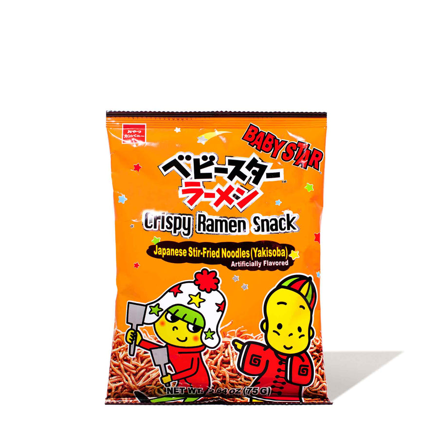Oyatsu Baby Stern knusprige Ramen Snack japanische Rühr-gebratene Nudeln