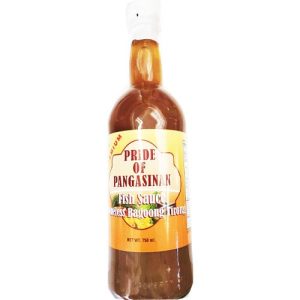 Pride of Pangasinan – Fish Soße – ohne Knochen Bagoong Tirong – 750 ml