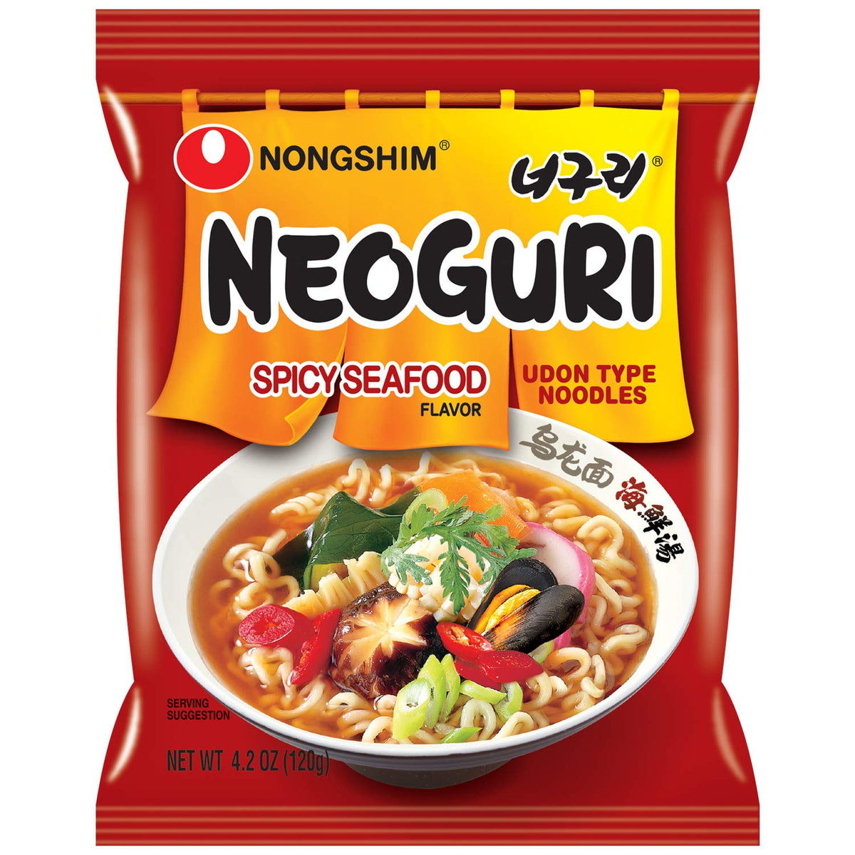 Nongshim Neoguri Würzige Meeresfrüchte