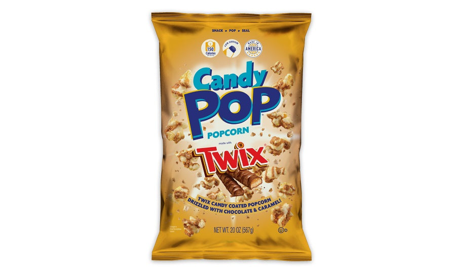 Twix Süßigkeiten Popcorn