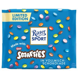 Ritter Sport Milchschokolade mit Schokoladen-Klickies