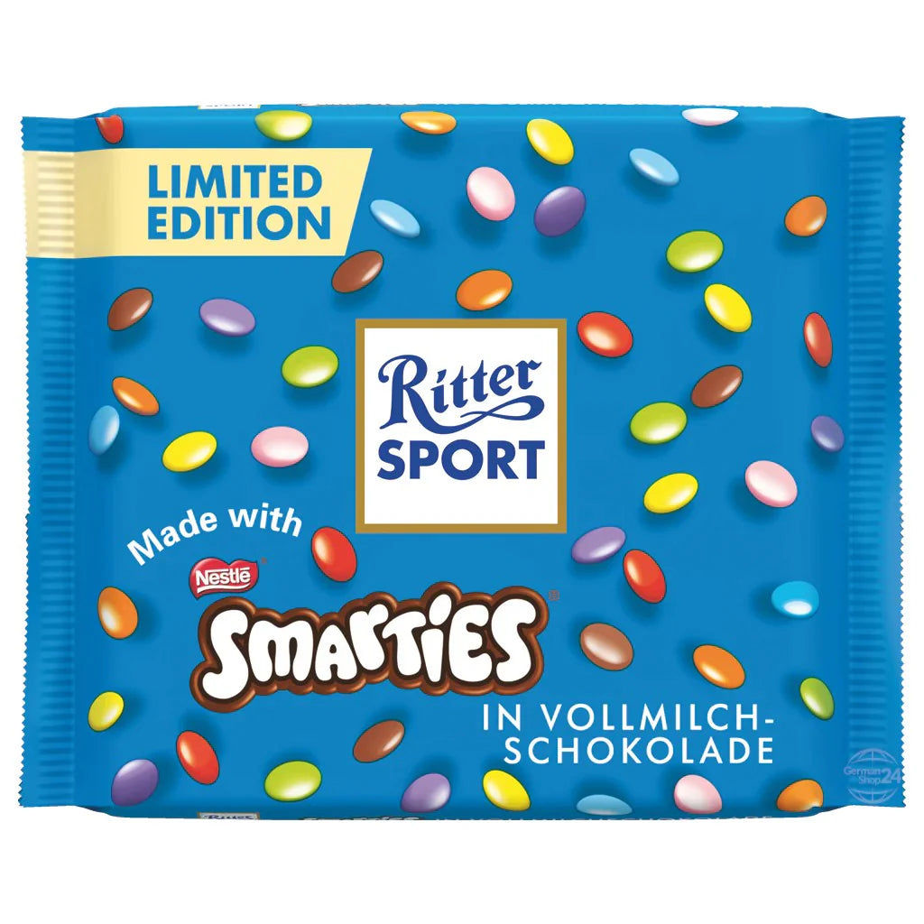 Ritter Sport Milchschokolade mit Schokoladen-Smarties