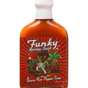 scharfe Sauce funky Affen Banane Rum Pfeffer 5.7 Unze Kolben Hitze 4 $9.48