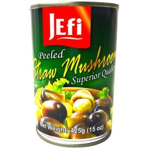 Jefi -geschälter Strohpilz überlegene Qualität – 15 Unzen