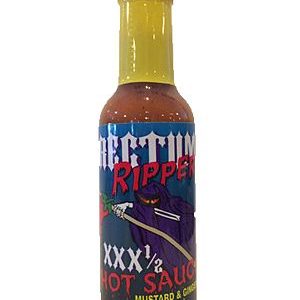 Rectum Ripper XXX1/2 scharfe Sauce. – 5oz