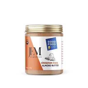 JEM Organics Zimt Maca Mandelbutter – kleine 6er Packung