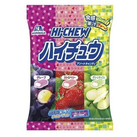 Morinaga “ Hi-Chew Sortiment“ 3 Geschmacksrichtungen in 1 Beutel