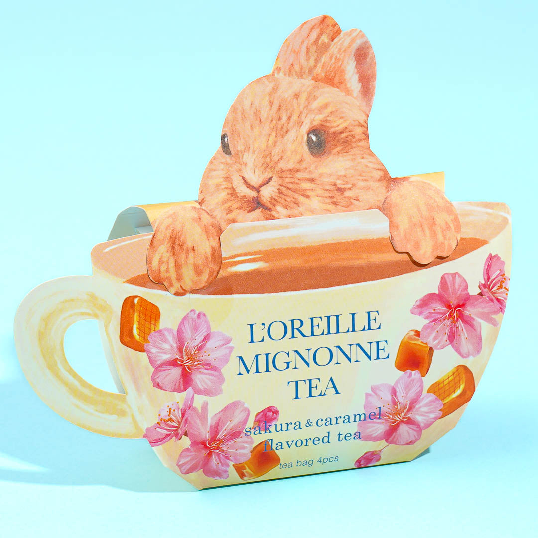 L'Oreille Mignonne Tee – Sakura & Karamell