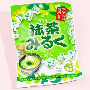 Sakuma Matcha Milch knusprige Süßigkeiten