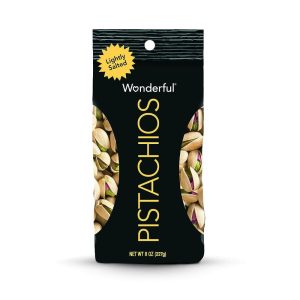 Wonderful Geröstete & gesalzene Pistazien 8 OZ – Packung mit 12 Stück