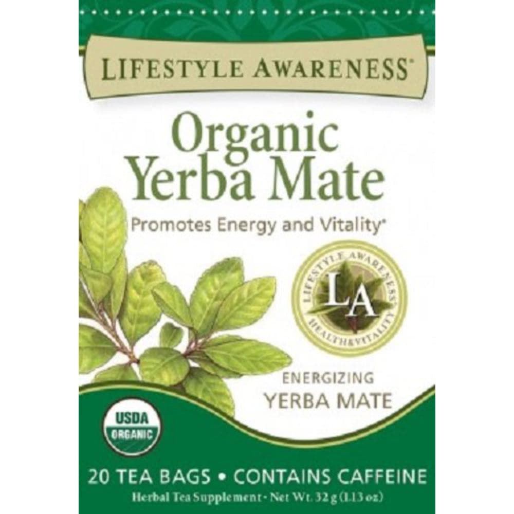 Lifestyle-Bewusstsein – Bio Yerba Mate mit Energizing, 1.13 Oz