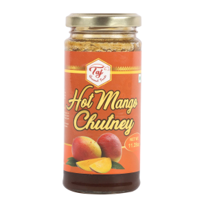TAJ Heißes Mango-Chutney, (11,28 Unzen) – 320g