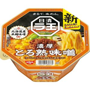 Nissin New Raoh MISO x 12 pcs Instant Ramen Nudel in Japan – tokyo sakura Mall gemacht