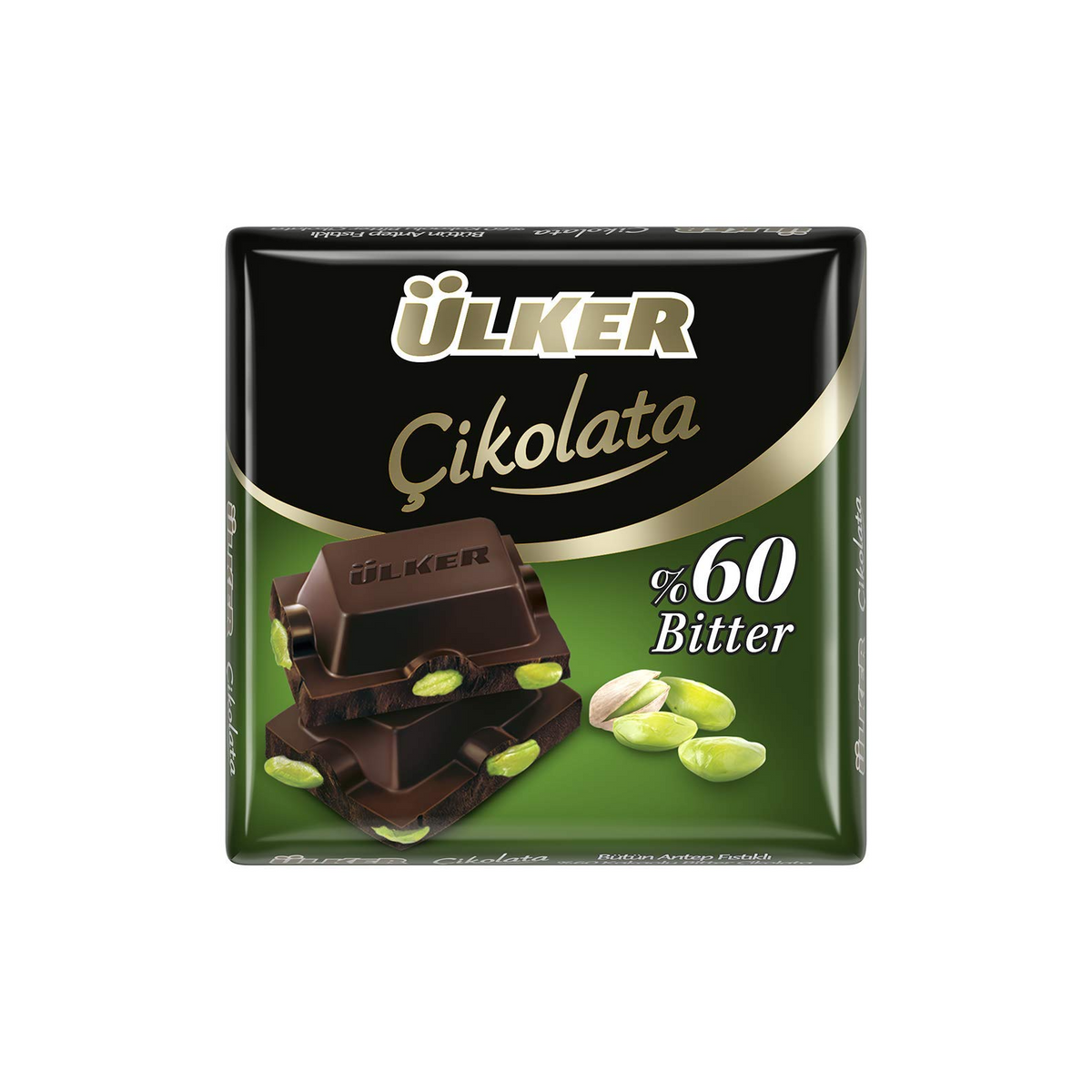 Ulker Cikolata Bitter mit Pistazien