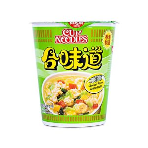 Nissin Cup Nudelhähnchen-Geschmack (hong Kong)