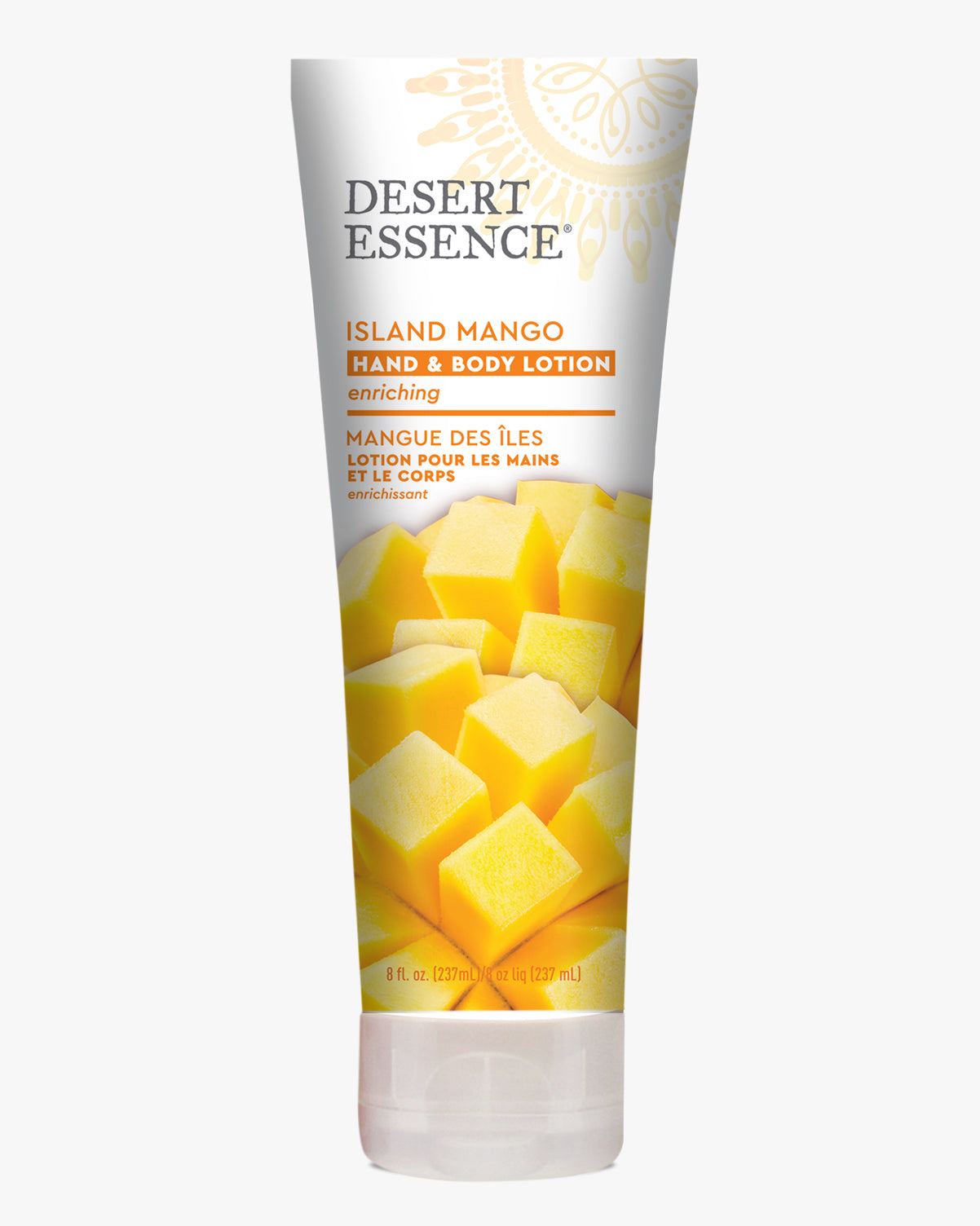 Desert Essence Anreichernde Hand & Körper Lotion Insel Mango 8 Fl Oz – Pac