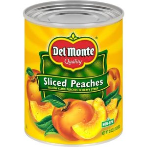 Del Monte Geschnittene Pfirsiche gelbe Cling Pfirsiche in schweren Sirup – 30 OZ