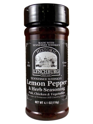 Historic Lynchburg Tennessee Zitronenpfeffer und Kräuter Gewürz, 4,1 oz