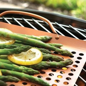 Fox Run Marken – Start Antihaft Grillgitter mit Griffen, Kupfer, 17′′