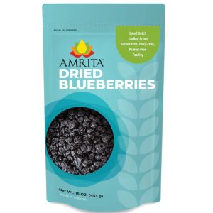 getrocknete Heidelbeeren-Tasche (unsulfuriert) – 1 lb