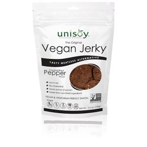 Unisoy veganer schwarzer Pfeffer, ruckig, 3,5 Unzen