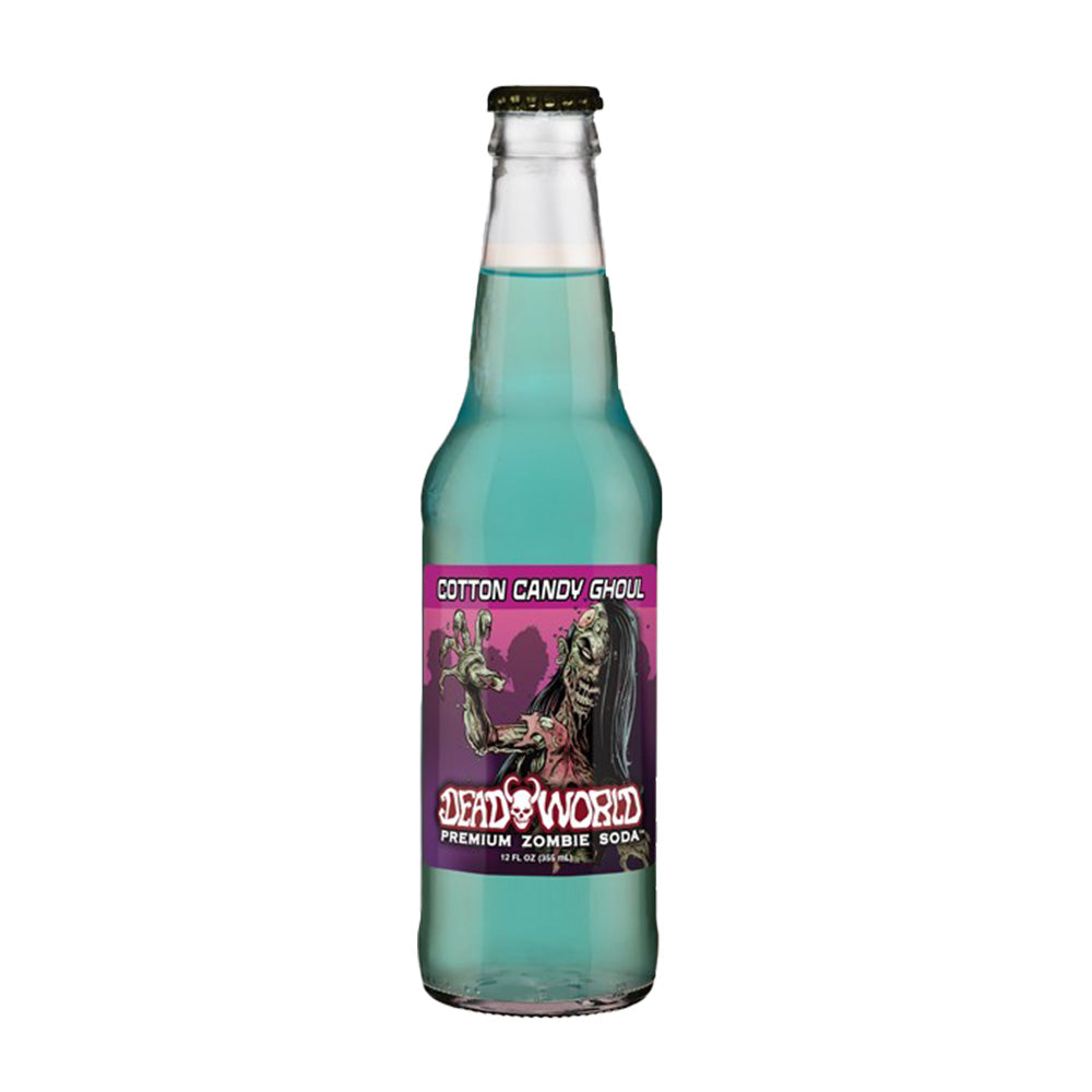 Dead World Zombie Soda – Baumwoll-Süßigkeiten Ghoul
