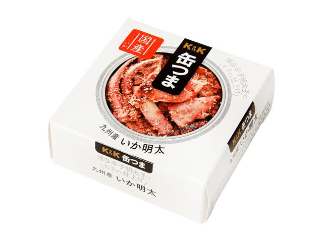 Kokubu, Kantsuma, Ika Mentai, Tintenfisch mit würzigem Kabeljaurogen, 40g