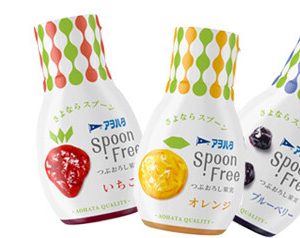 Aohata, Löffel kostenlose Serie, Obst Marmeladenaufstrich, 165g