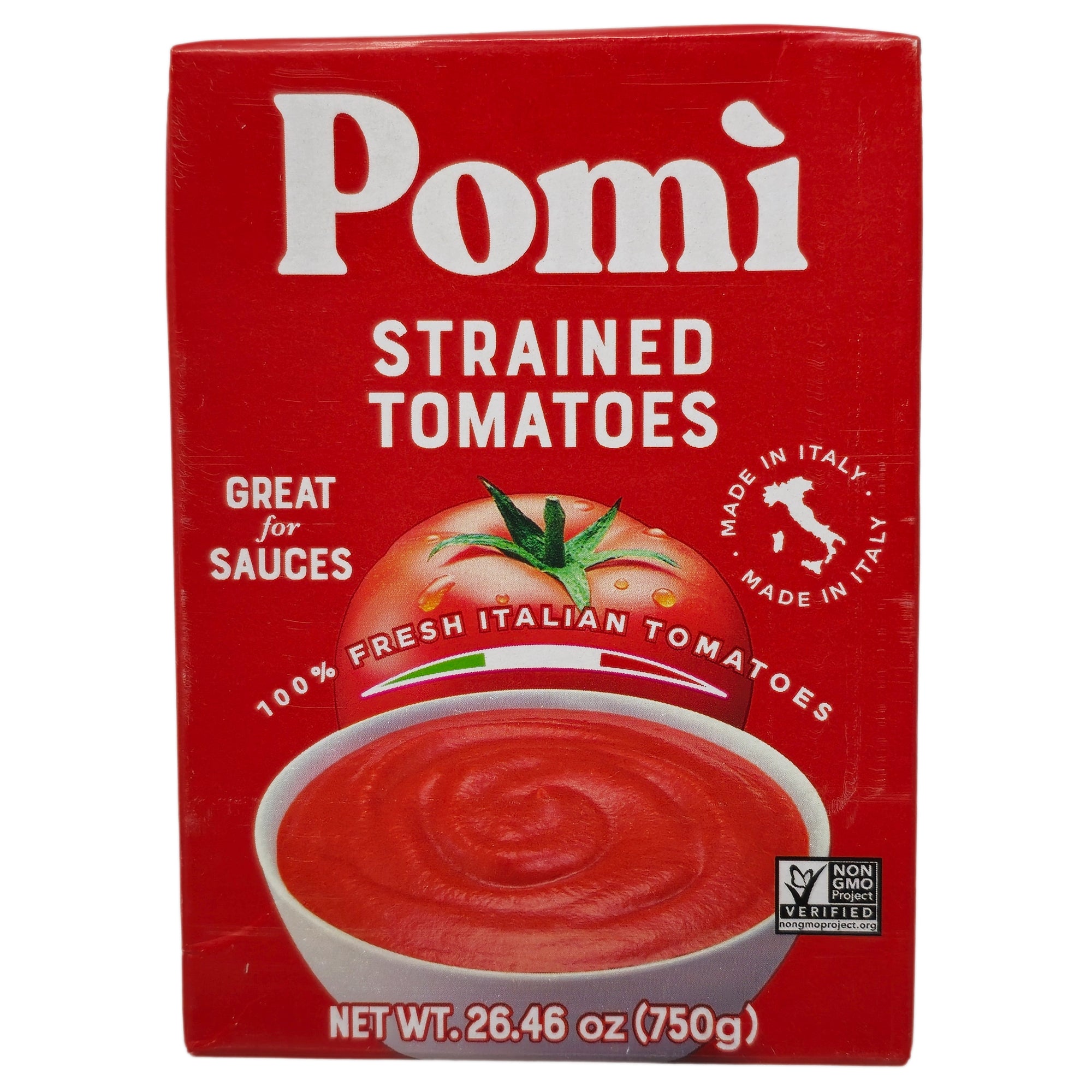 Pomi kein Natrium hinzugefügt strapazierte Tomaten - 26oz