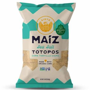 Siete – Maize Totopos Chips, 7,5 Unzen, mehrere Geschmacksrichtungen