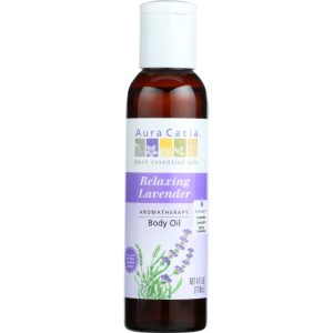 Aura Cacia Körperöl entspannende Lavendel, 4 oz (Packung mit 3)