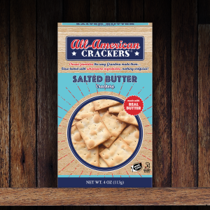 Partners Cracker – gesalzene Butter Snack Cracker