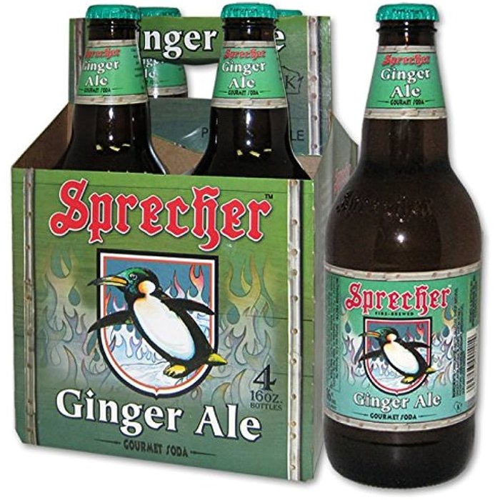 Sprecher Soda Ingwer Ale 4pk 64 Fo – Packung mit 6 Stück