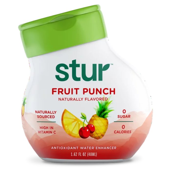 Stur – Wasserverbesserer Liquid Frucht Punch, 1.62 oz – Packung mit 6 Stück
