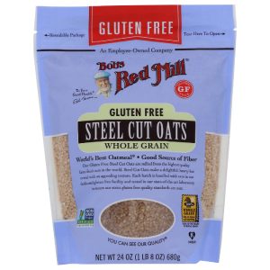 Bob's Red Mill Hafer Stahl geschnitten glutenfrei, 24 oz – 4er Packung