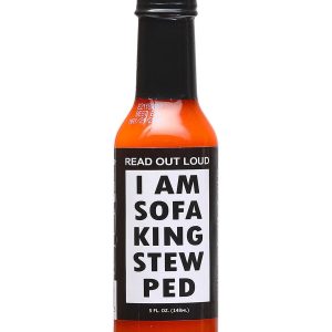 scharfe Sauce laut vorgelesen Ich bin Sofa König Eintopf Ped 5 Unzen Hitze 8 $7.48