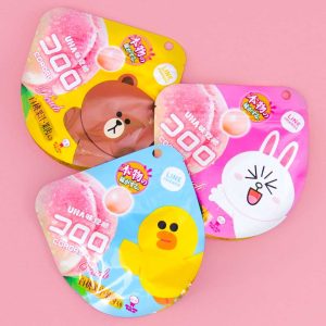 Kororo x LINE FRIENDS Fruit Saft-Fruchtgummi – Pfirsich