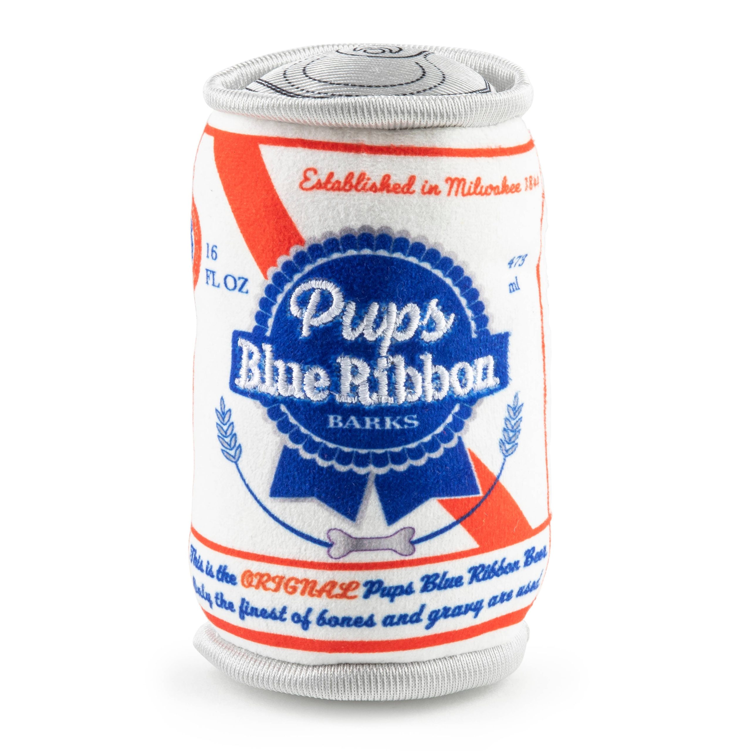 Haute Diggity Hund – Welpen Blau Ribbon Squeaker Hundespielzeug