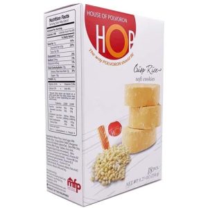 House of Polvoron – HOP – Crisp Reis – weiche Kekse – 18 Stück – 234 g