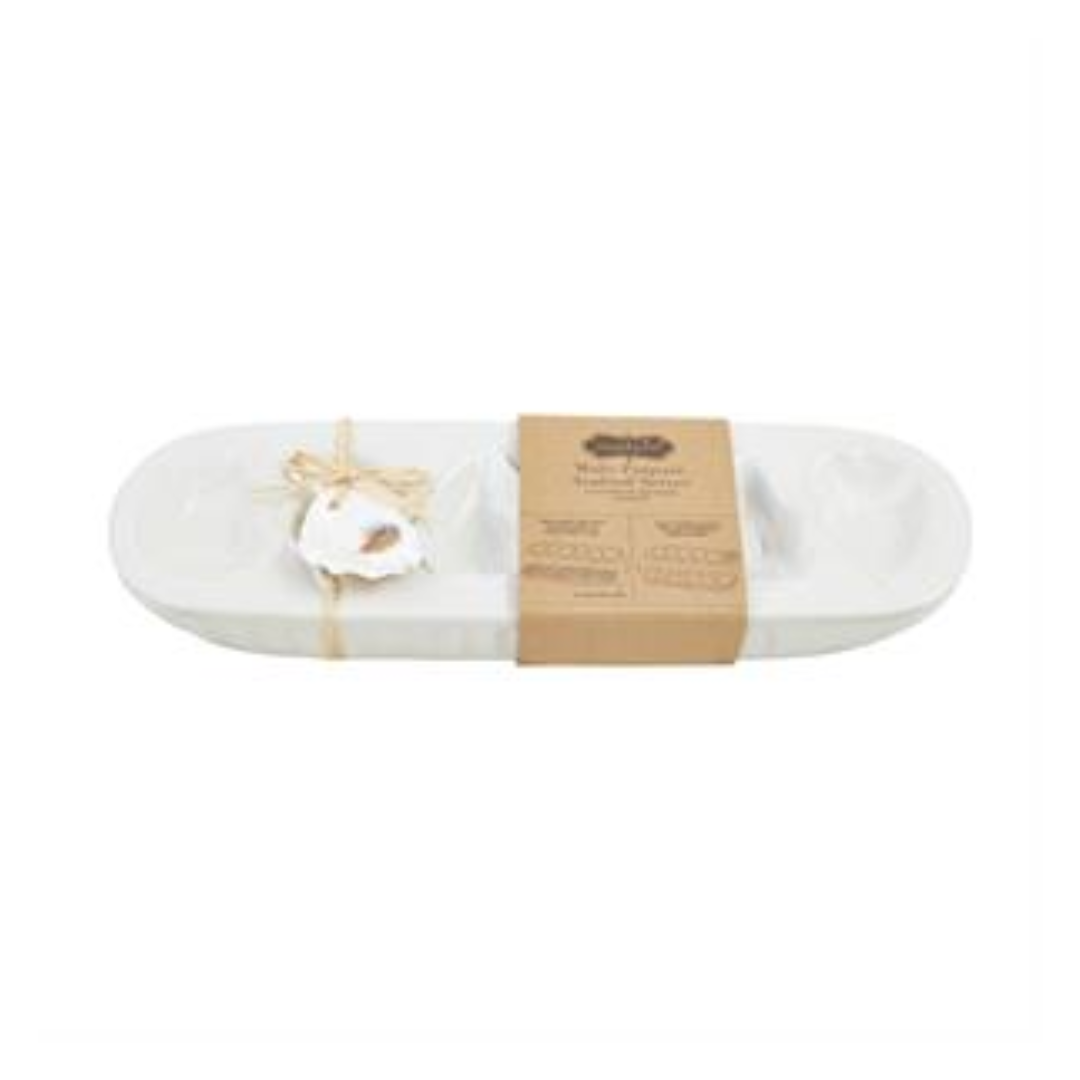 Mehrfarbig-Purpose Seafood Server Set