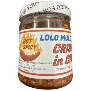 Lolo Mulong’s – Crispy Knoblauch in Chili Öl – heiß würzig – 9 Unzen
