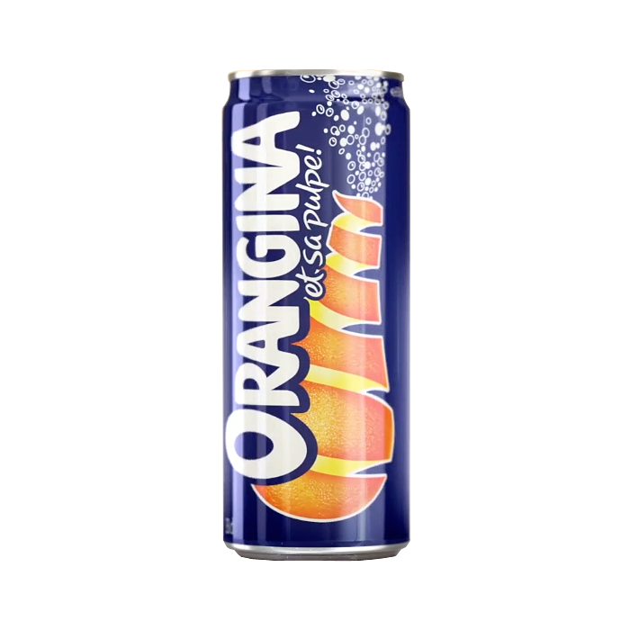 Orangina kohlensäurehaltiges Orangengetränk