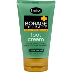 Shikai – Borage Foot Creme, 4,2 Unzen – Packung mit 3 Stück
